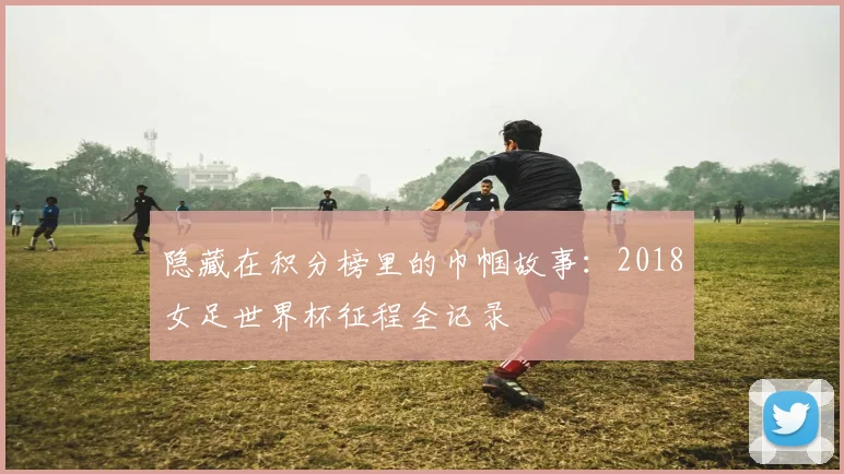 隐藏在积分榜里的巾帼故事:2018女足世界杯征程全记录